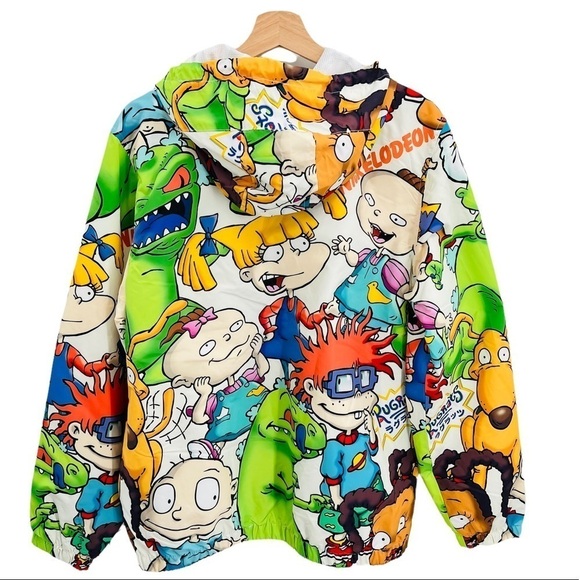 MEMBERS ONLY x NICKELODEON “ Rugrats Zip Up Hooded Jacket Size M NEW - Picture 3 of 8